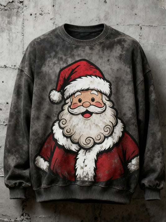 Christmas Round Neck Casual Sweatshirt