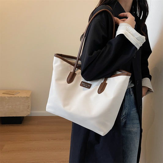 Large Capacity Women's Bag Versatile Commuter Shoulder Bag Waterproof