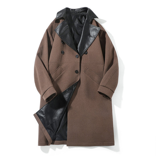 Youth Stylish Men's Handsome Versatile Trench Coat