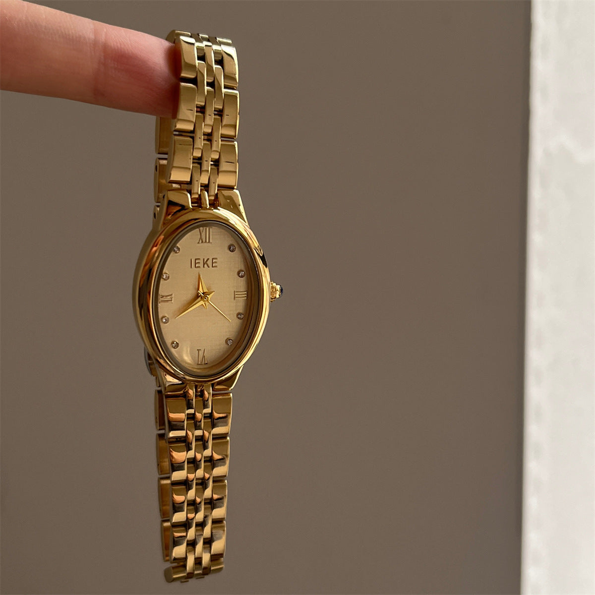 Niche Design Oval Dot Diamond Small Dial