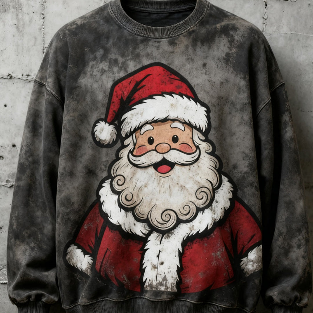 Christmas Round Neck Casual Sweatshirt