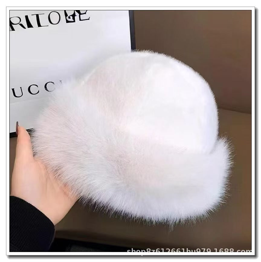 Plush Mongolian Hat For Cold Weather, Warm Fleece-lined Women's Winter Hat