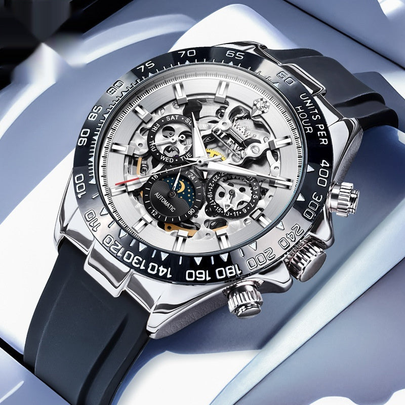 Automatic Mechanical Men's Watch Multi-function Men's Watch