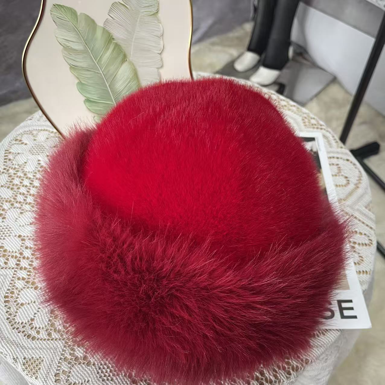 Plush Mongolian Hat For Cold Weather, Warm Fleece-lined Women's Winter Hat